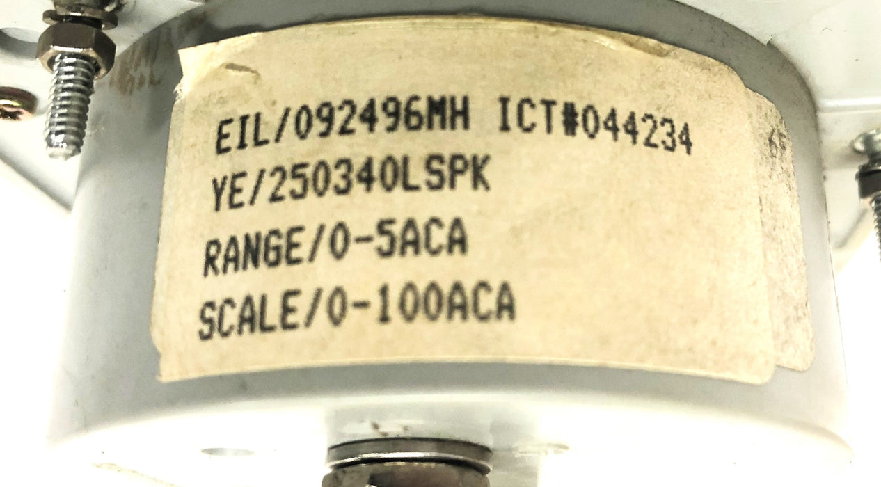 Yokogawa Analog Panel Meter YE/250340LSPK (EIL/092496MH) NOS