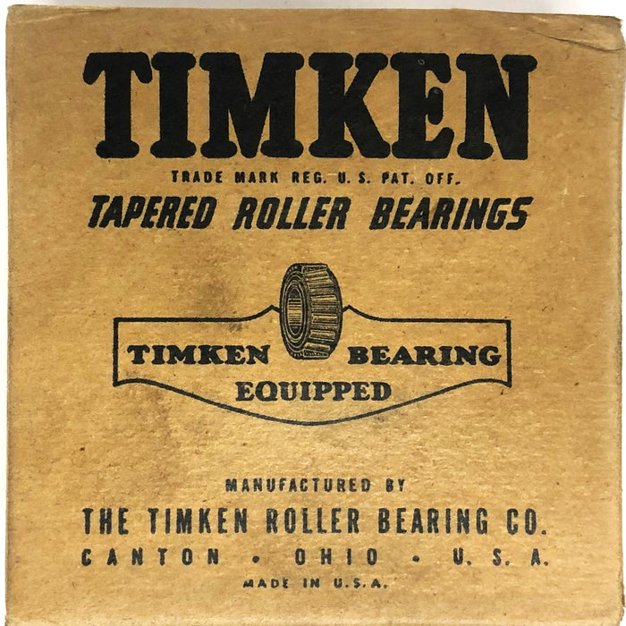 Timken Tapered Roller Bearing Cone 49162 NOS
