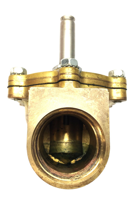 ASCO 2-Way Brass 1-3/4" Threaded Solenoid Valve USED