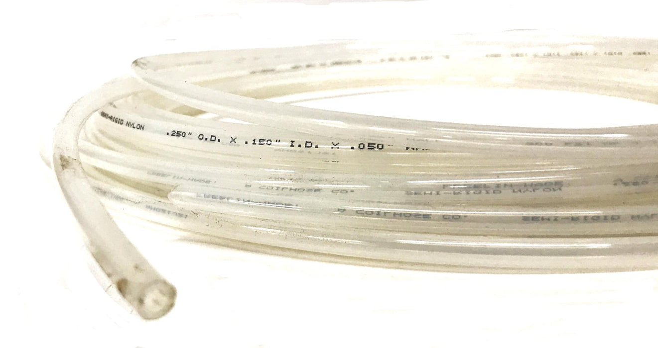 FreelinWade Semi-Rigid Polyurethane Tubing 1/4 inch x 50 feet 1E-282-10 NOS