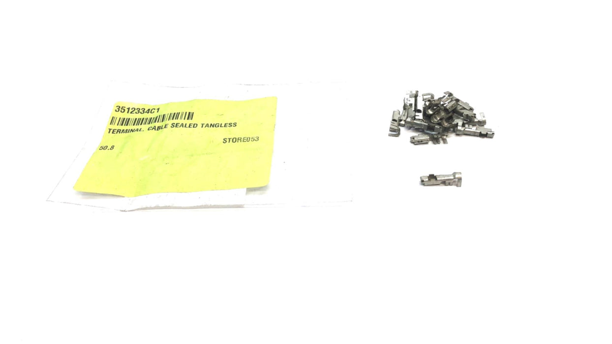 International/Navistar Cable Sealed Tangless Terminal 3512334C1 [Lot of 18] NOS