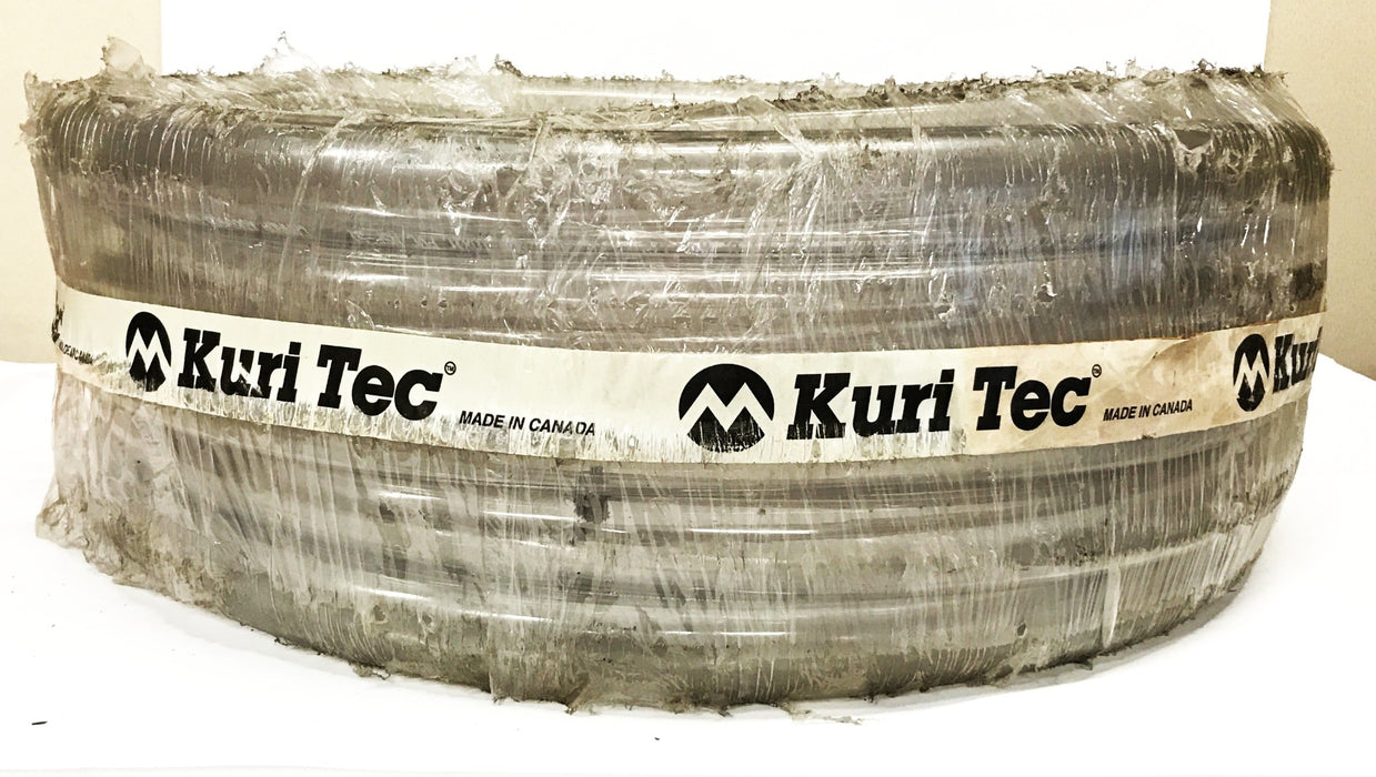 Kuri Tec Clear Braid Vinyl Tubing 1-1/2 inch x 50 feet K010-2024-50 NOS