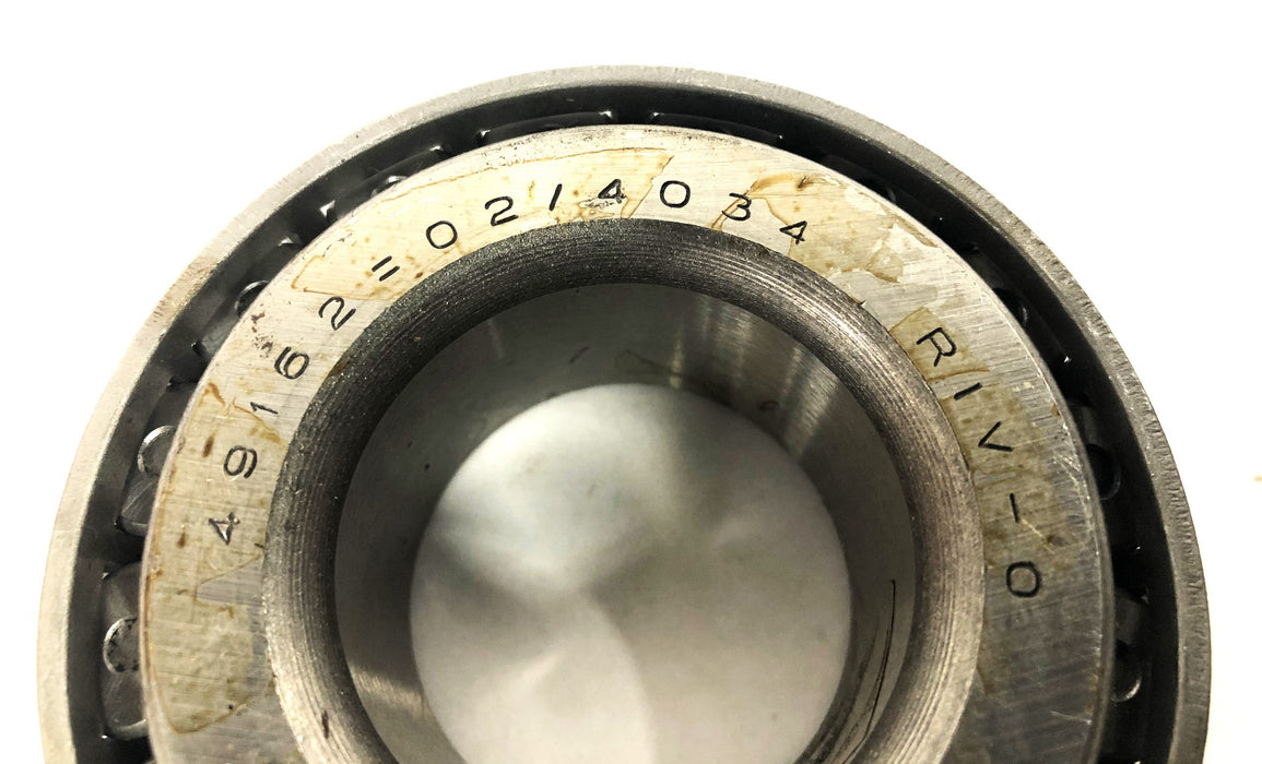 RIV -0 Tapered Roller Bearing Cone 49162=02/4034 NOS
