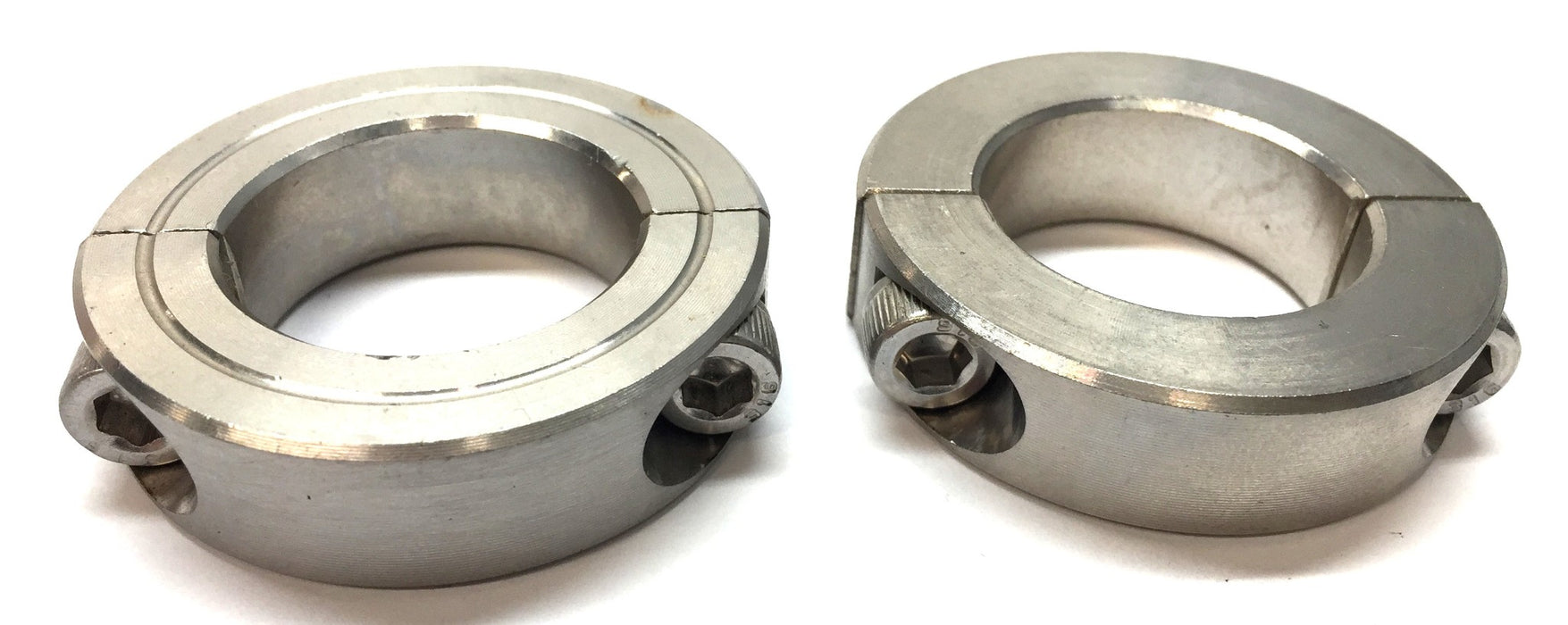 Stafford 1-1/8" Stainless 2-Piece Clamp Collar 8C102 [Lot of 2] NOS