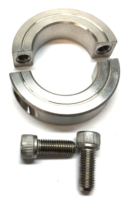 Stafford 1-1/8" Stainless 2-Piece Clamp Collar 8C102 [Lot of 2] NOS