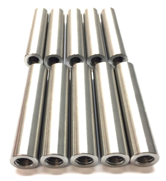 Marel 2-1/4"(L) Internal Thread M8-1.25 Steel Roll Pin 9834779 [Lot of 10] NOS