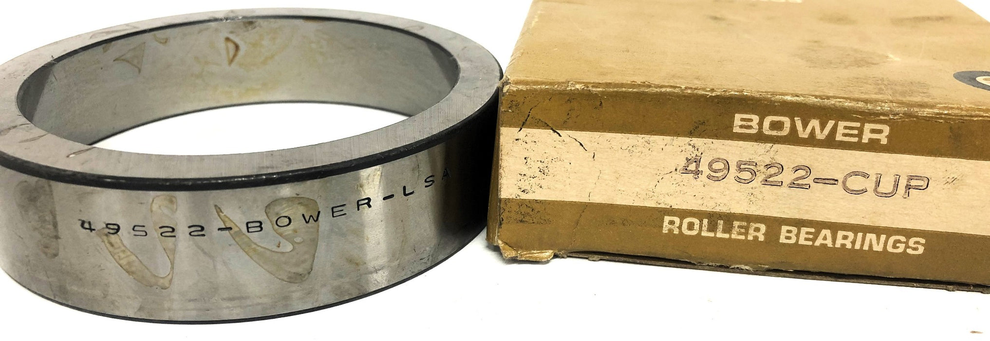 Bower Tapered Roller Bearing Cup 49522 NOS
