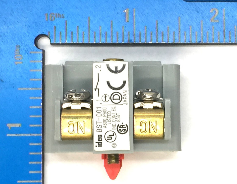 IDEC Contact Block BST-001 [Lot of 2] NOS