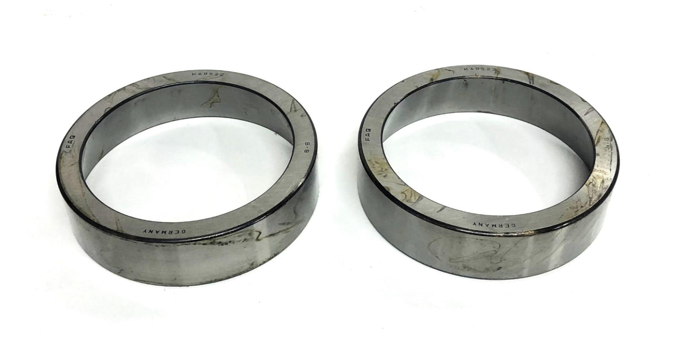FAG Tapered Roller Bearing Cup K49522 [Lot of 2] NOS