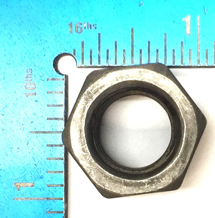 Unbranded 5/8-11(I.D) x .93(O.D) x 0.53"(Thk) Open Steel Hex Nut [Lot of 78] NOS