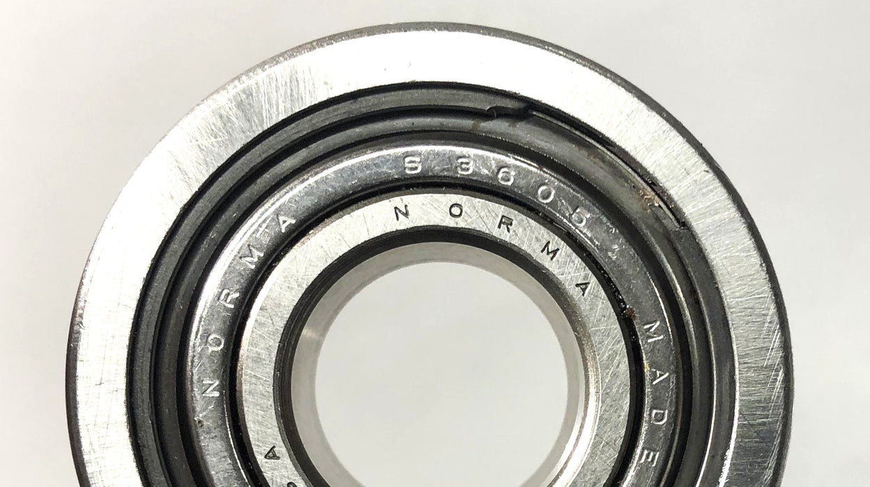 Norma Single Row Ball Bearing No Box S3605 NOS