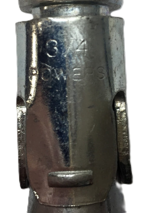 Powers 3/4" x 12" Steel Anchor Wedge Full Thread w/Nut and Washer [Lot of 5] NOS