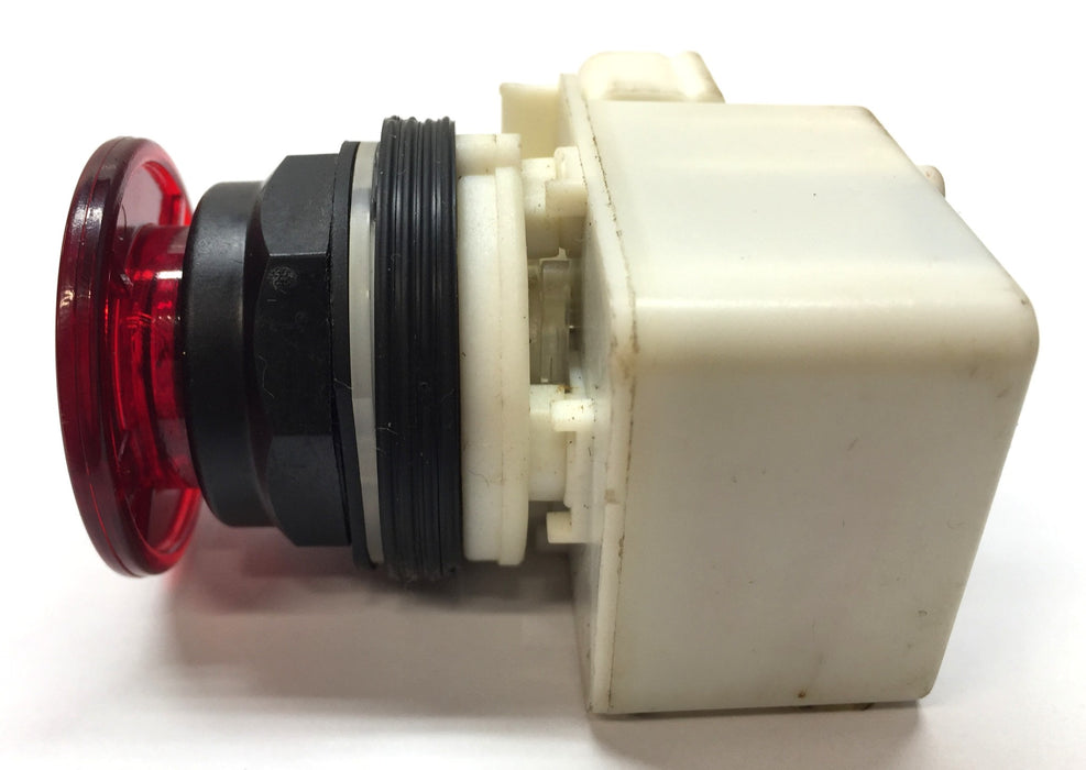 Schneider Electric 110-120v 50-60Hz Red Push Button 9001KM1 USED