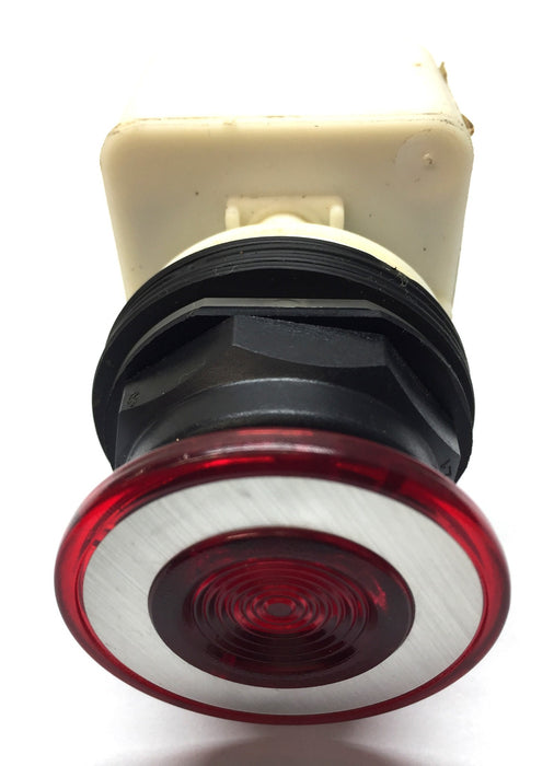 Schneider Electric 110-120v 50-60Hz Red Push Button 9001KM1 USED