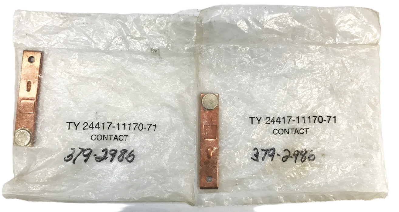 Toyota Forklift Copper Silver Contact Tip TY214417-11170-71 [Lot of 2] NOS