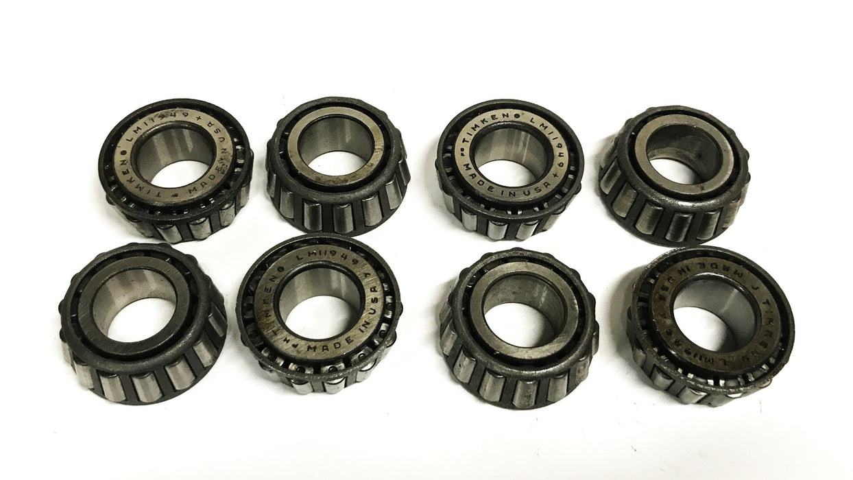 Timken Tapered Roller Bearing Cone LM11949 [Lot of 8] NOS