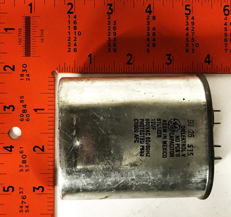 General Electric Dielektrol Capacitor 61L1226 USED