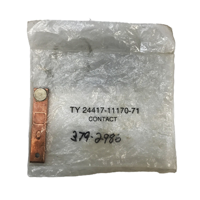 Toyota Forklift Copper Silver Contact Tip TY214417-11170-71 [Lot of 2] NOS