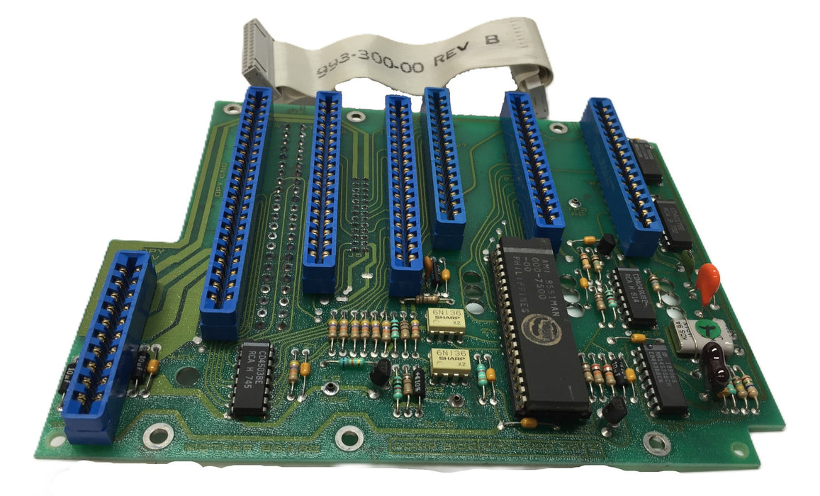 Beckman Industrial Motherboard with Ribbon Cable 250-2300-03 (250430001) USED