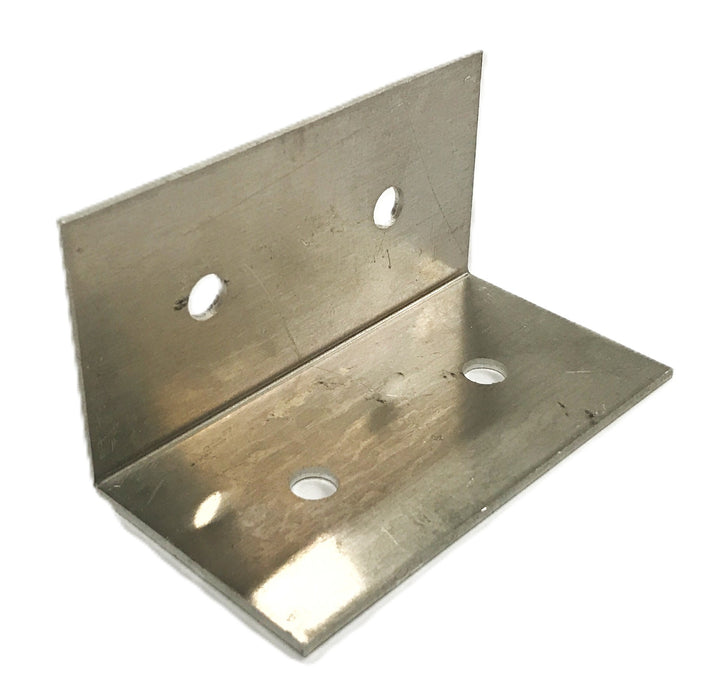 Unbranded 4 x 2 x 2 x 3/32 Aluminum Angle Bracket [Lot of 44] NOS
