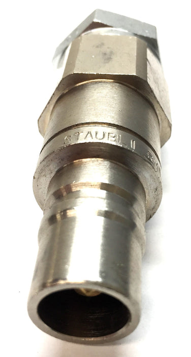 Staubli Temperature Control Hydraulic Fitting w/o Snap Ring RMI12/JV NOS