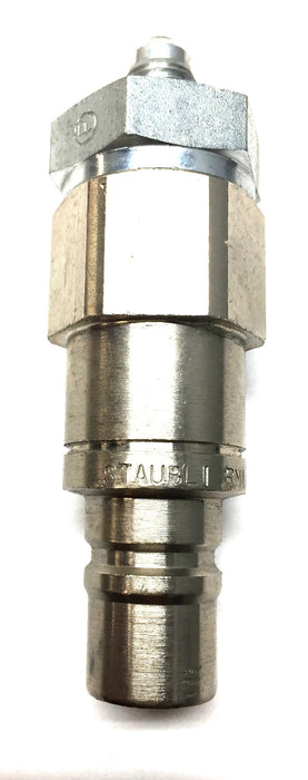 Staubli Temperature Control Hydraulic Fitting w/o Snap Ring RMI12/JV NOS