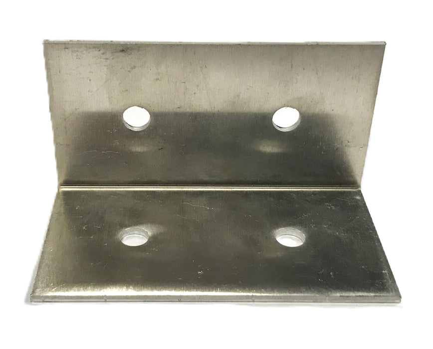 Unbranded 4 x 2 x 2 x 3/32 Aluminum Angle Bracket [Lot of 44] NOS