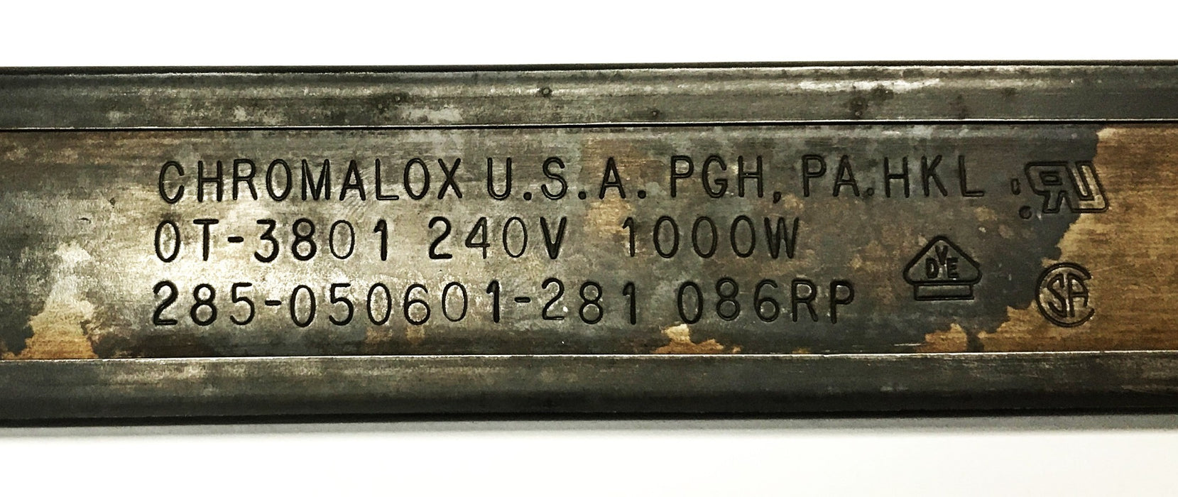 Chromalox 24-Volt 1000-Watt Strip Heater OT3801 (SE8801) NOS