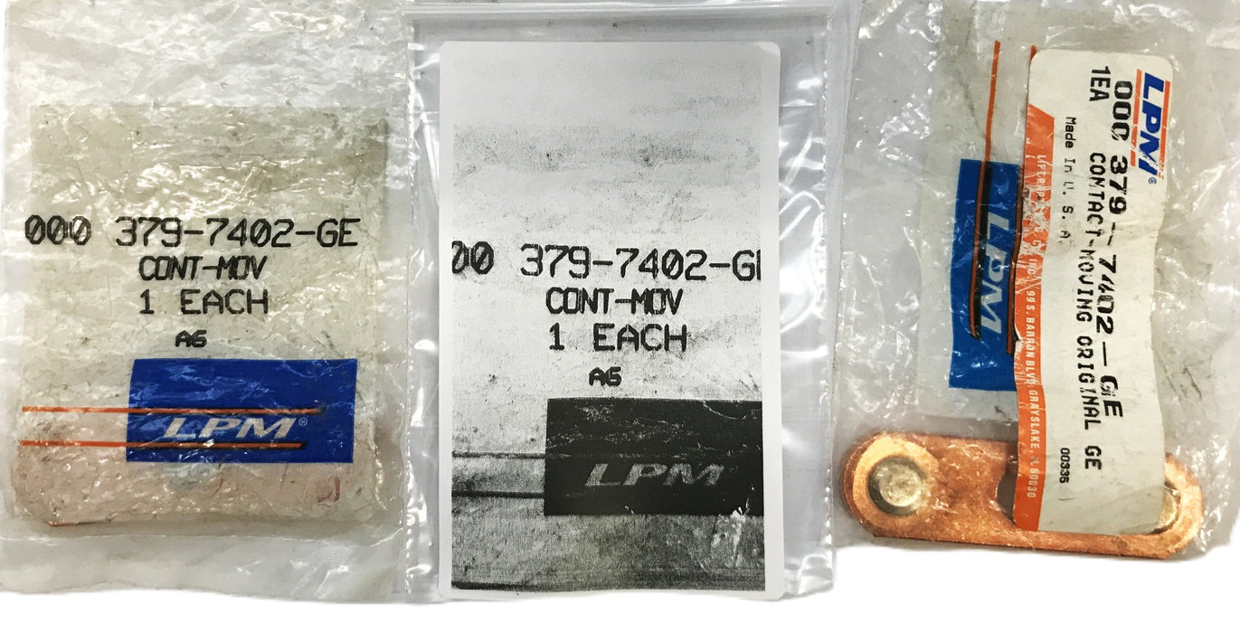 LPM Forklift Copper Silver Contact 379-7402-GE [Lot of 3] NOS