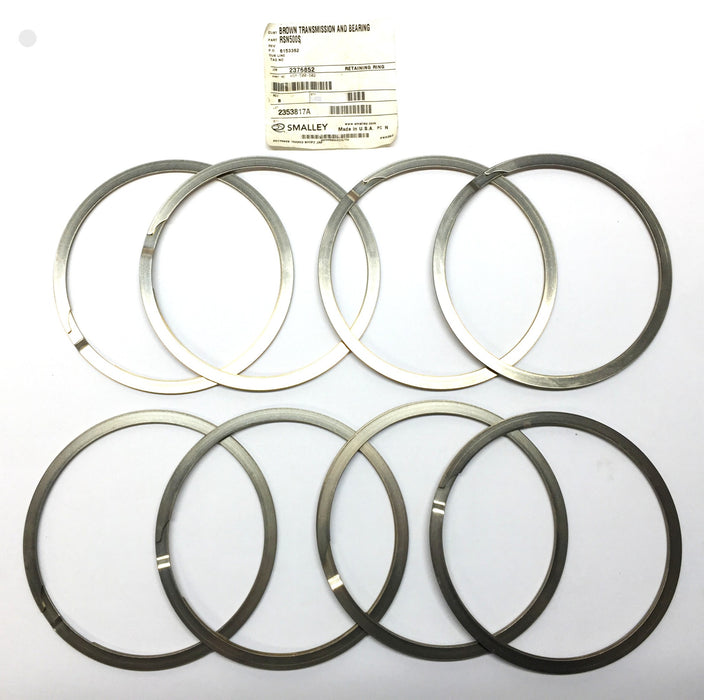 Smalley Heavy Duty Retaining Ring WSM-500-S02 (RSN500S) [Lot of 8] NOS