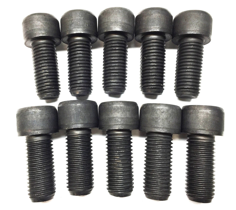 YFS Black Oxide Hex Head Cap Screw 7/8" X 2" [Lot of 10] NOS