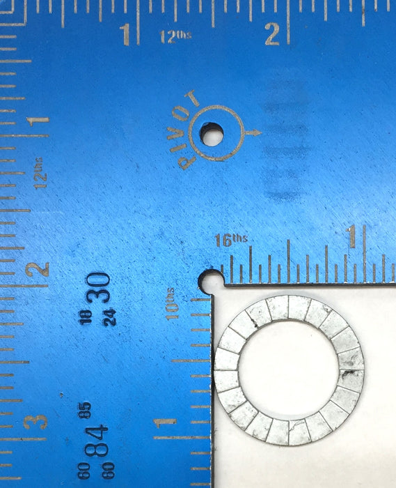 Unbranded Zinc Coating 1" OD/.665" ID Wedge Locking Washer [Lot of 26] NOS