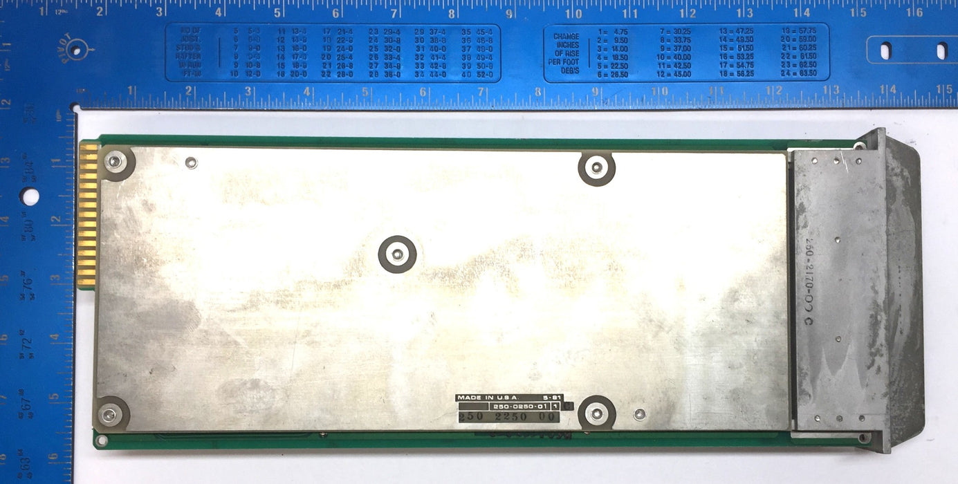 Beckman Industrial PCB Assembly 250-0250-01 (250025001/250225000) USED