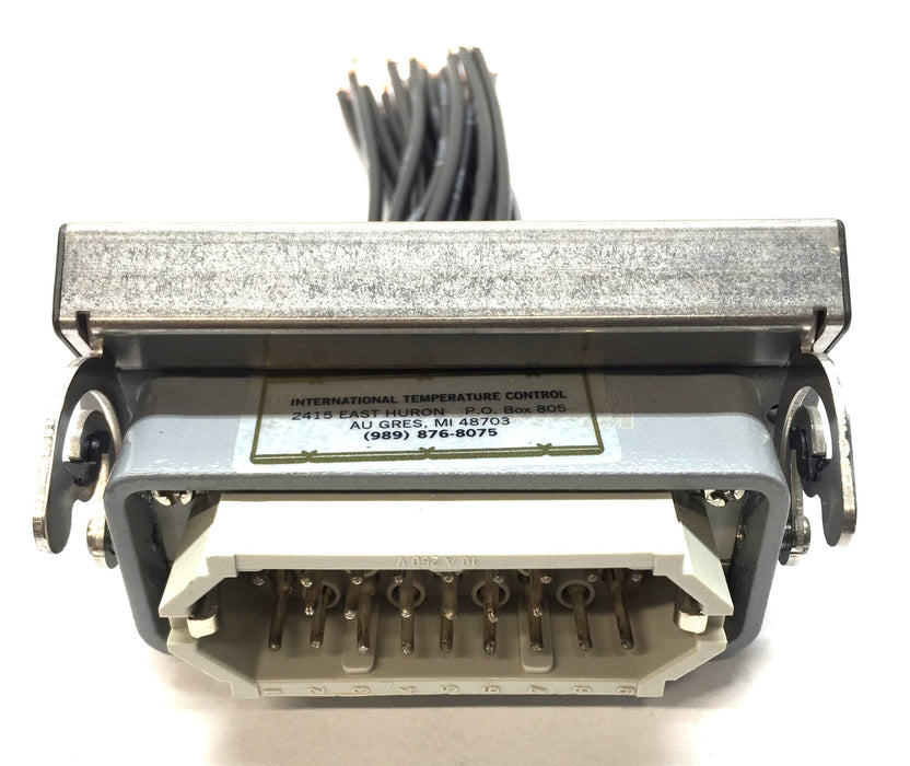 ITC 12-Zone/24-Pin Mold Power Connector MPC-12 NOS