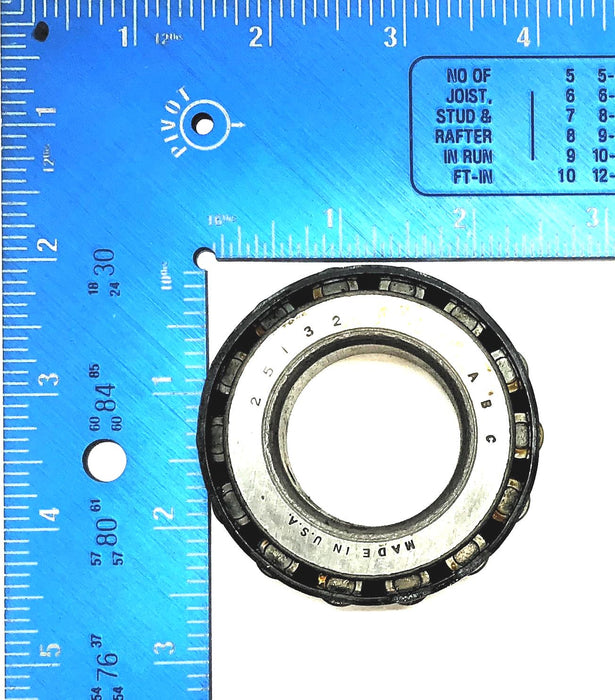 ABC Tapered Roller Bearing Cone 25132 [Lot of 3] NOS