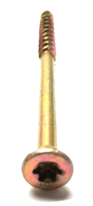 Grip-Rite 10lbs. #8 x 3" Star-Head Yellow Zinc Plated Wood Screws 3GS25BK NOS