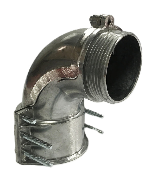 Unbranded 2-1/2 inch 90 degree Flex Squeeze Compression Coupling NOS