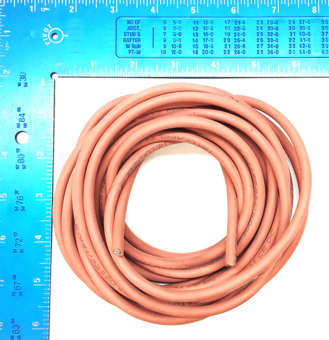 Lapp 19' Red Silicone 3-Core Cable SYN-SIHF3G0.5 NOS