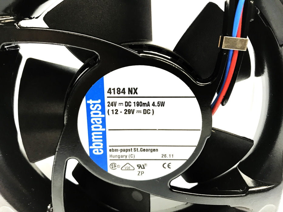 Ebmpapst 24 VDC 190mA 4.5W Axial Fan 4184NX NOS