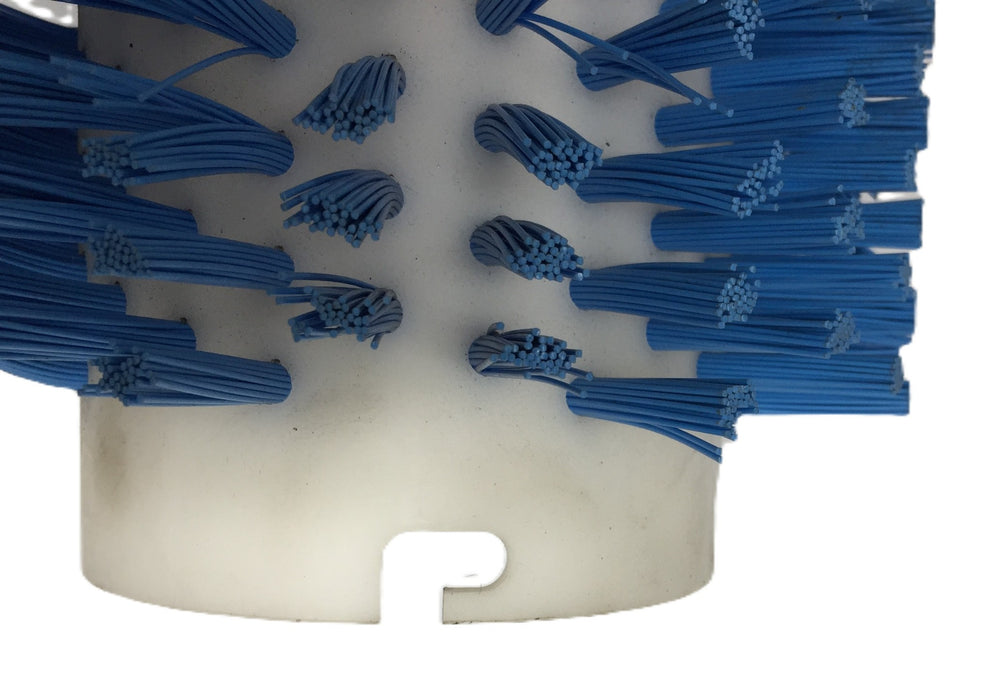 Marel 4-1/4" x 11-1/2" Hard Blue Nylon Circular Brush 4267631 NOS
