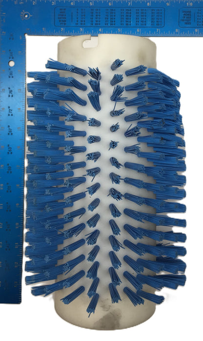 Marel 4-1/4" x 11-1/2" Hard Blue Nylon Circular Brush 4267631 NOS