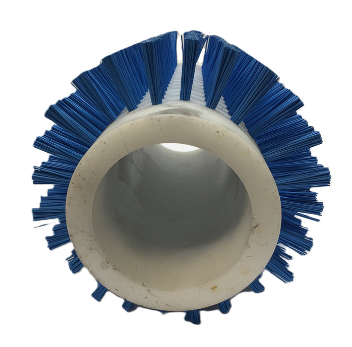 Marel 4-1/4" x 11-1/2" Hard Blue Nylon Circular Brush 4267631 NOS