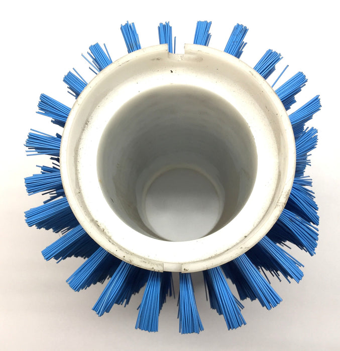 Marel 4-1/4" x 11-1/2" Hard Blue Nylon Circular Brush 4267631 NOS
