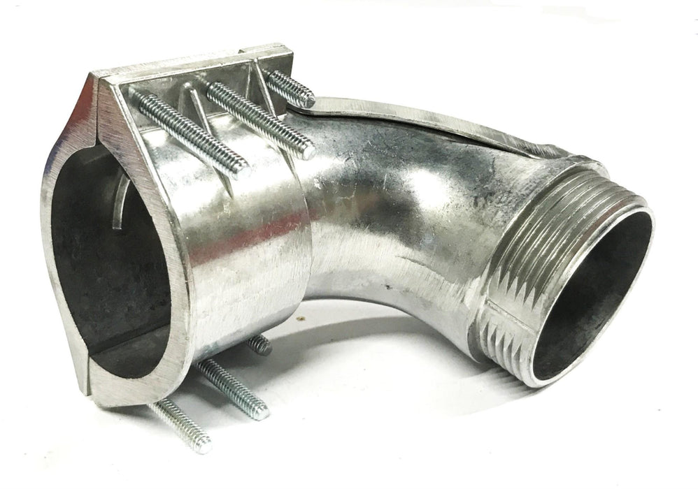 Unbranded 2-1/2 inch 90 degree Flex Squeeze Compression Coupling NOS