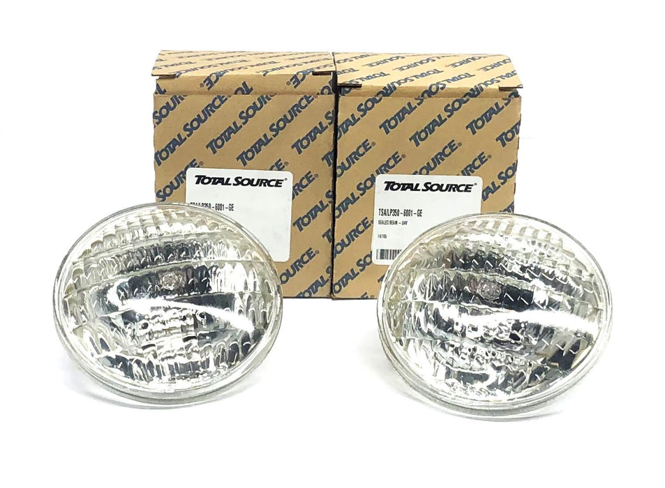 Total Source 24V Sealed Beam LP350-6001-GE [Lot of 2] NOS