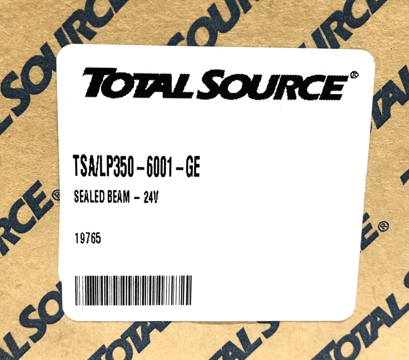 Total Source 24V Sealed Beam LP350-6001-GE [Lot of 2] NOS