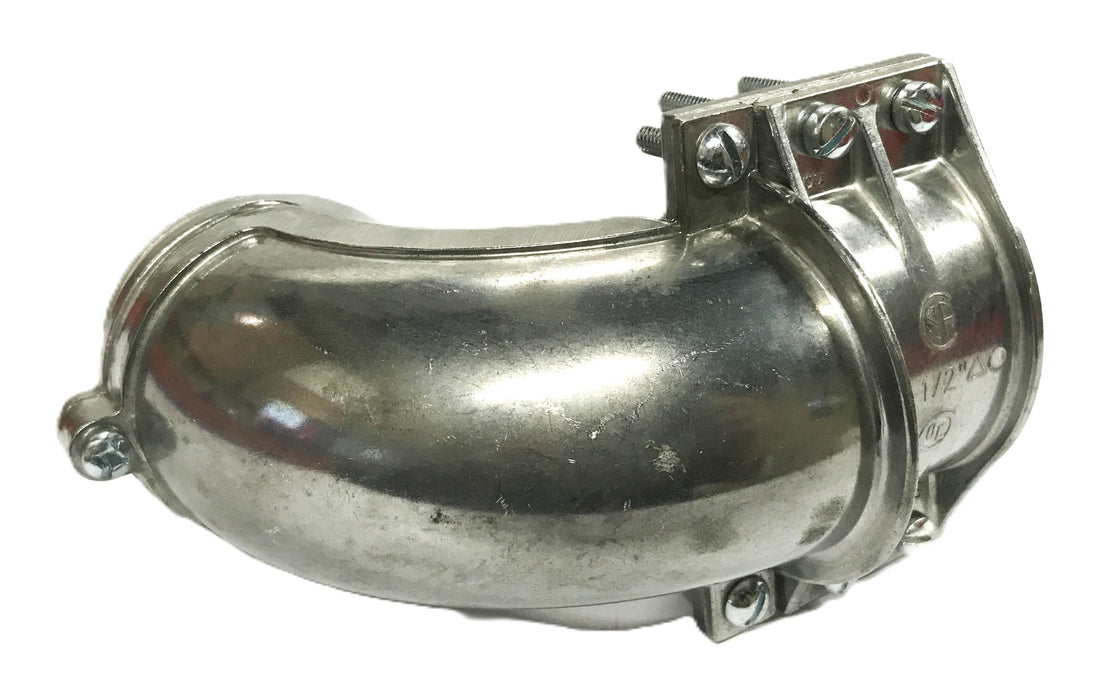 Unbranded 2-1/2 inch 90 degree Flex Squeeze Compression Coupling NOS