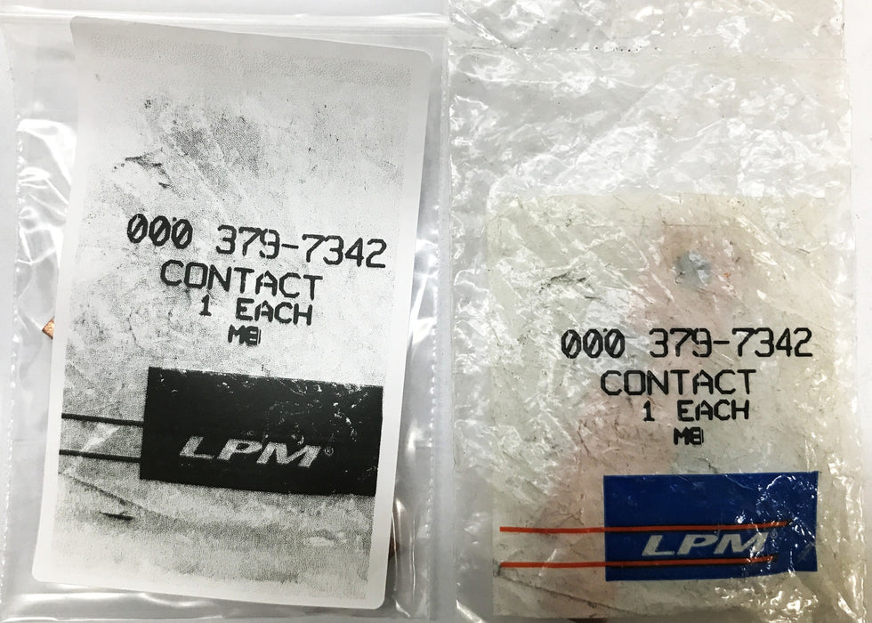 LPM Forklift Copper Silver Contact 379-7342 [Lot of 2] NOS