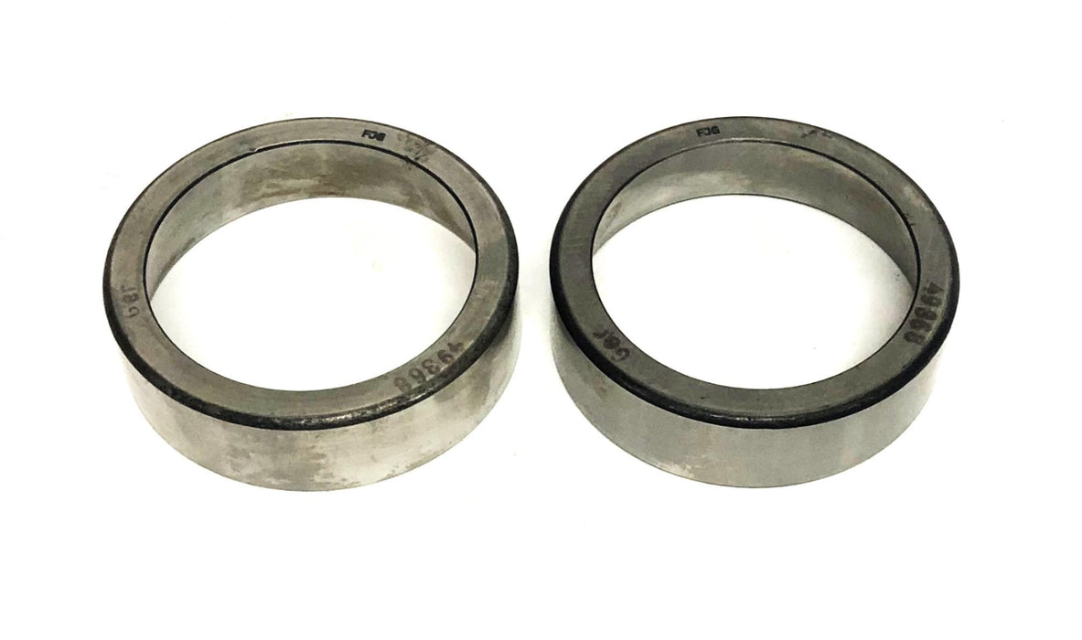 FJG Tapered Roller Bearing Cup 49368 [Lot of 2] NOS