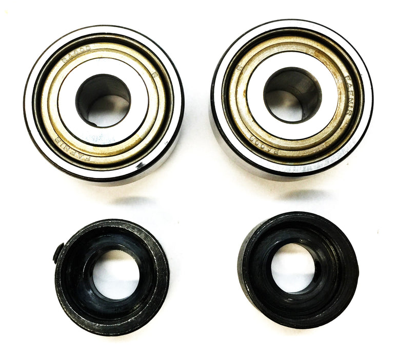 Fafnir Steel Sealed Roller Bearing with Collar RA008 [Lot of 2] NOS